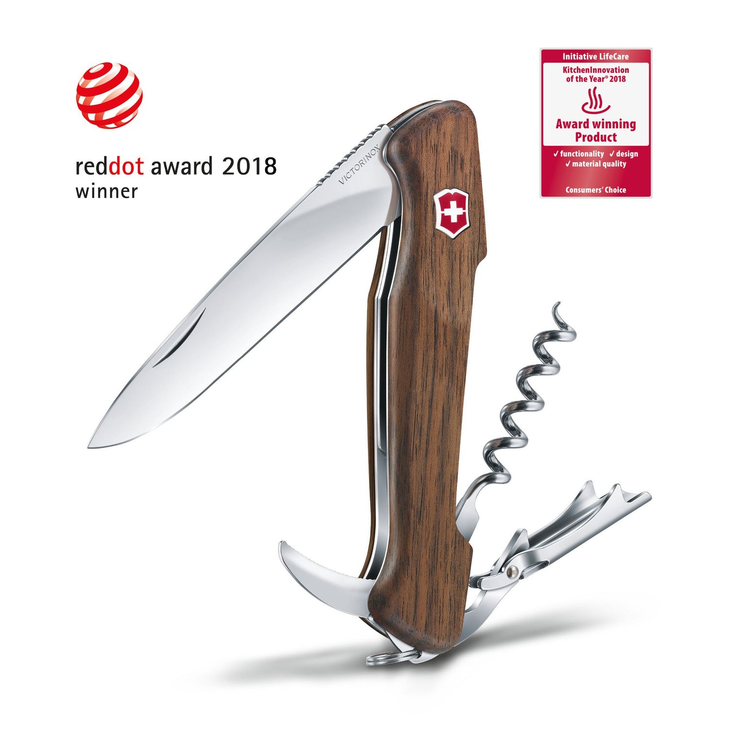 VICTORINOX Swiss Army Knife Wine Master - Wood - Brown