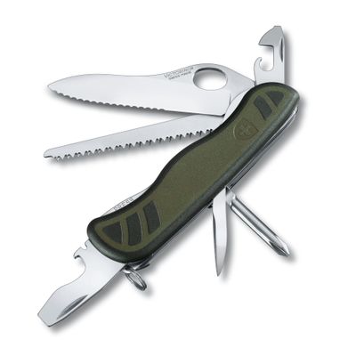VICTORINOX Swiss Army Knife Swiss Soldier's Knife 08 - Green/Black