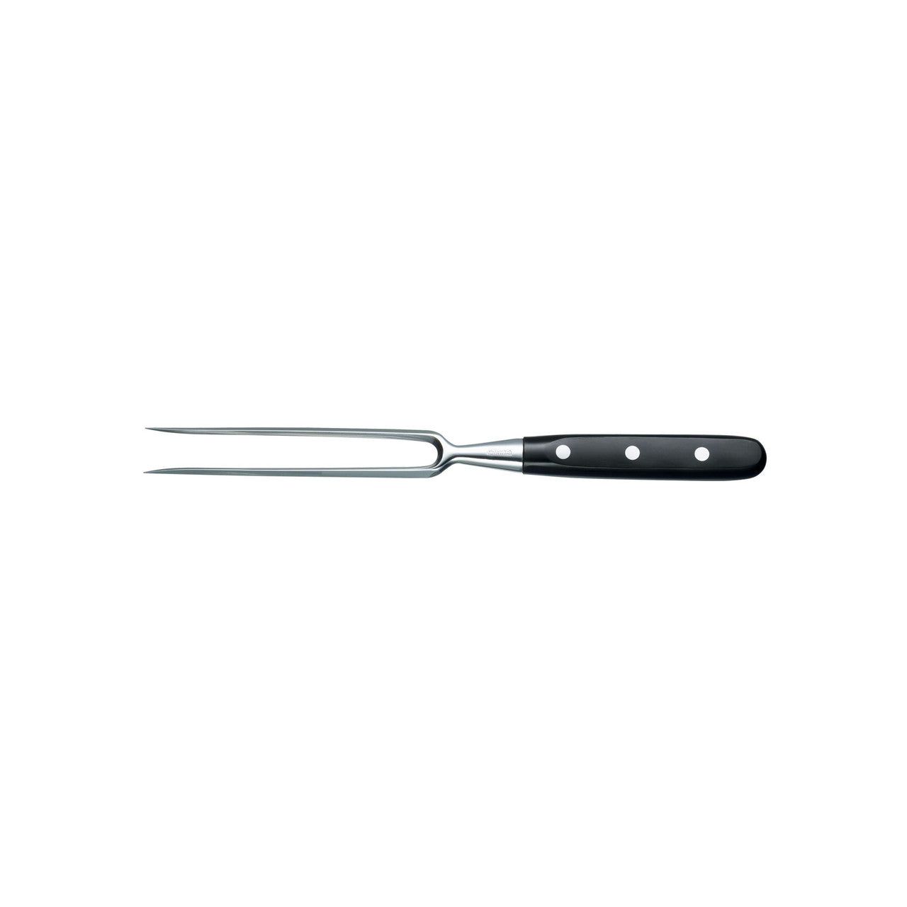 VICTORINOX Grand Maître Carving Fork - Black - 15 cm Gift Box