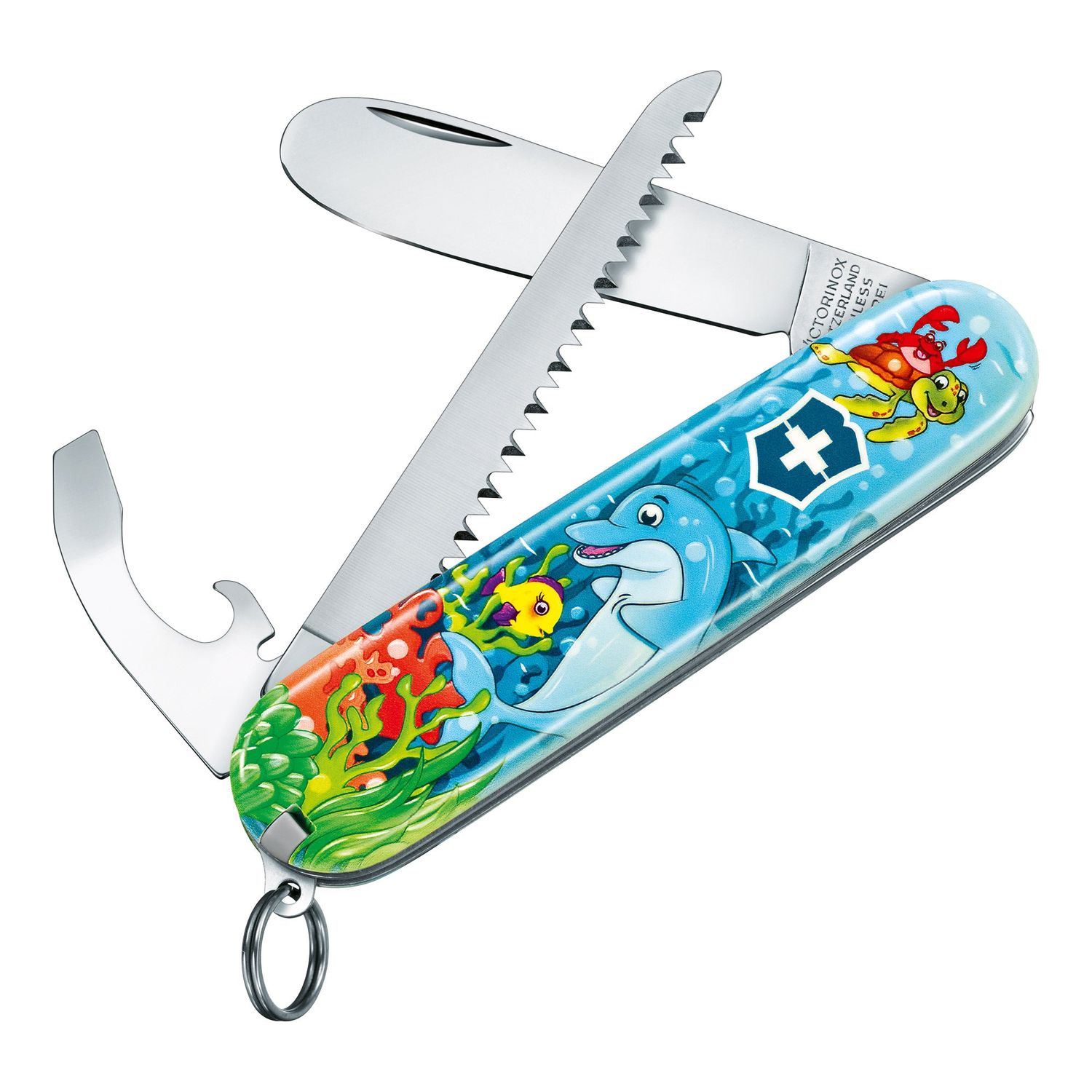 VICTORINOX Swiss Army Knife My First Victorinox Children Sets, Animal Edition - Dolphin