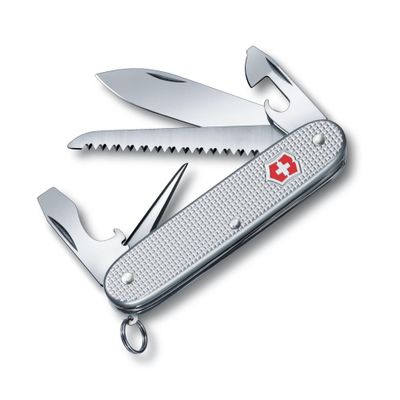 VICTORINOX Swiss Army Knife Farmer Alox - Silver