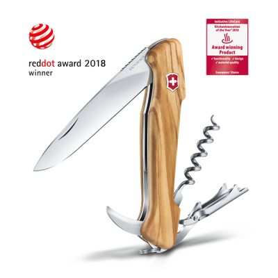 VICTORINOX Swiss Army Knife Wine Master - Wood - Olive Wood
