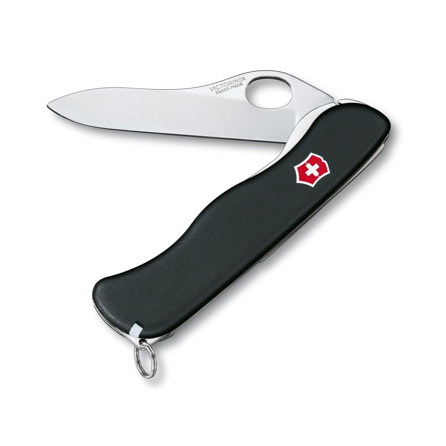VICTORINOX Swiss Army Knife Sentinel with Clip - Black