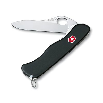 VICTORINOX Swiss Army Knife Sentinel with Clip - Black