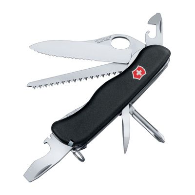 VICTORINOX Swiss Army Knife Trailmaster, One Hand - Black
