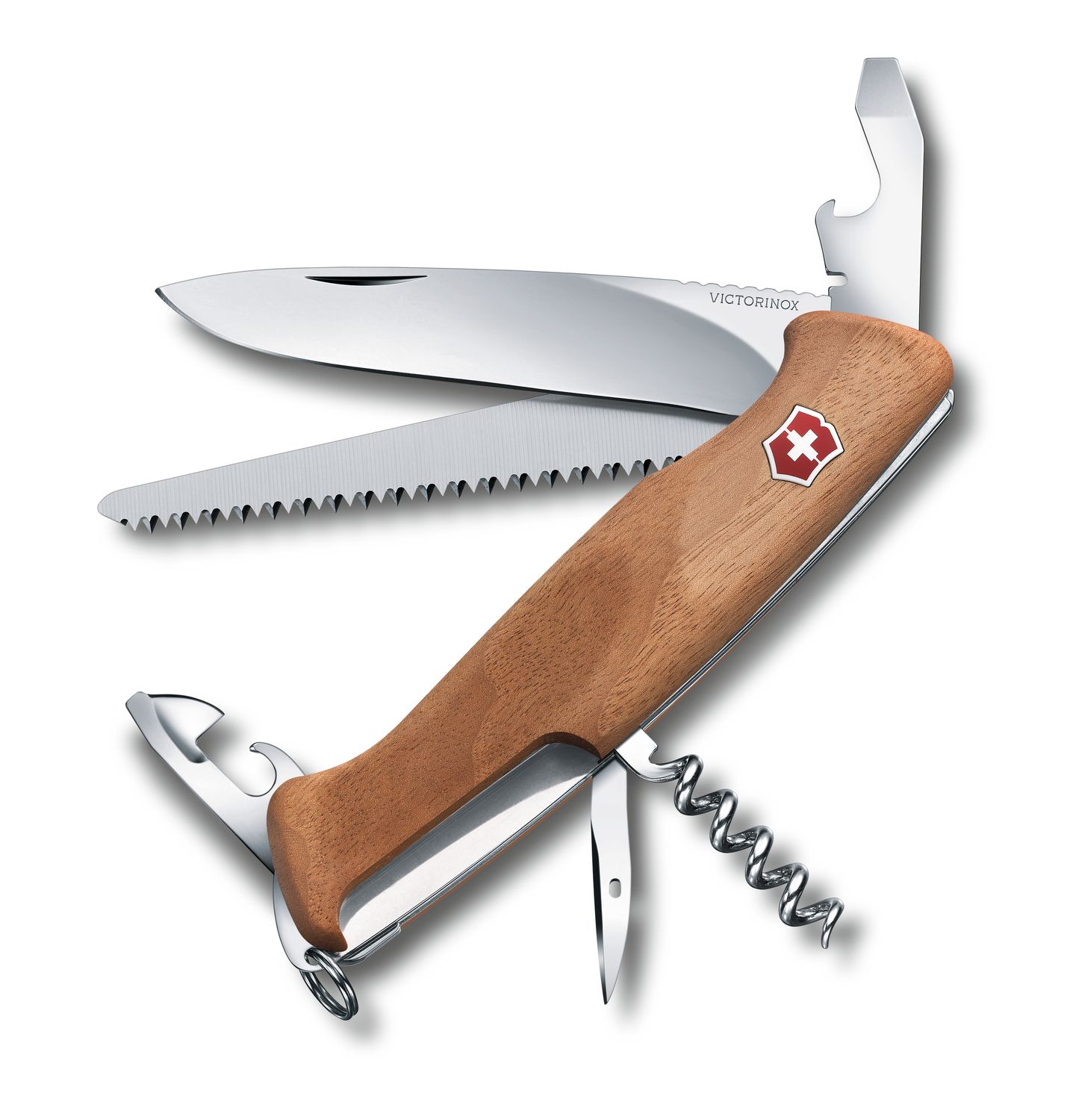 VICTORINOX Swiss Army Knife Ranger 55 Wood - Brown