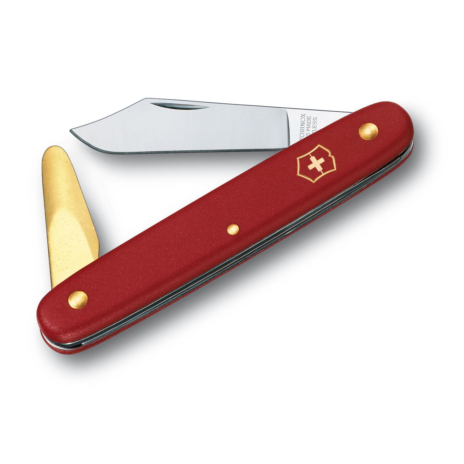 VICTORINOX Swiss Army Knife Budding Knife, with Bark Lifter - Red