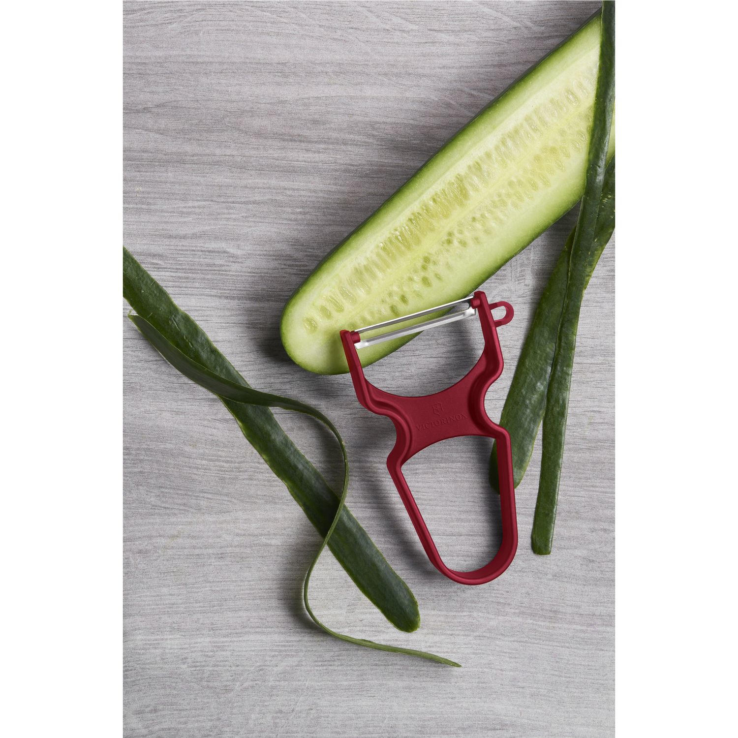 VICTORINOX Rapid Peeler - Pivoting - White - 12 cm Gift Box