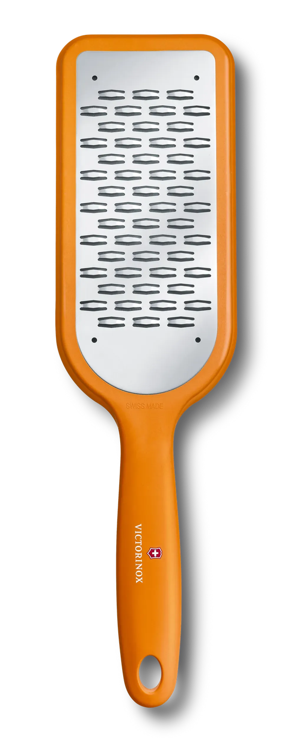 VICTORINOX Kitchen grater, ribbon edge - Orange - 26 cm Gift Box