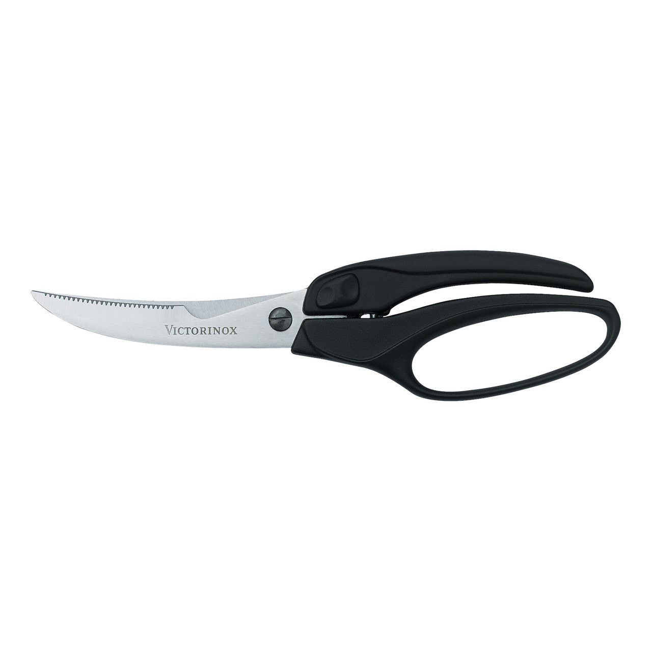 VICTORINOX Poultry Shears, 25cm O/A Enclosed Lower Section - Black/Stainless Gift Box
