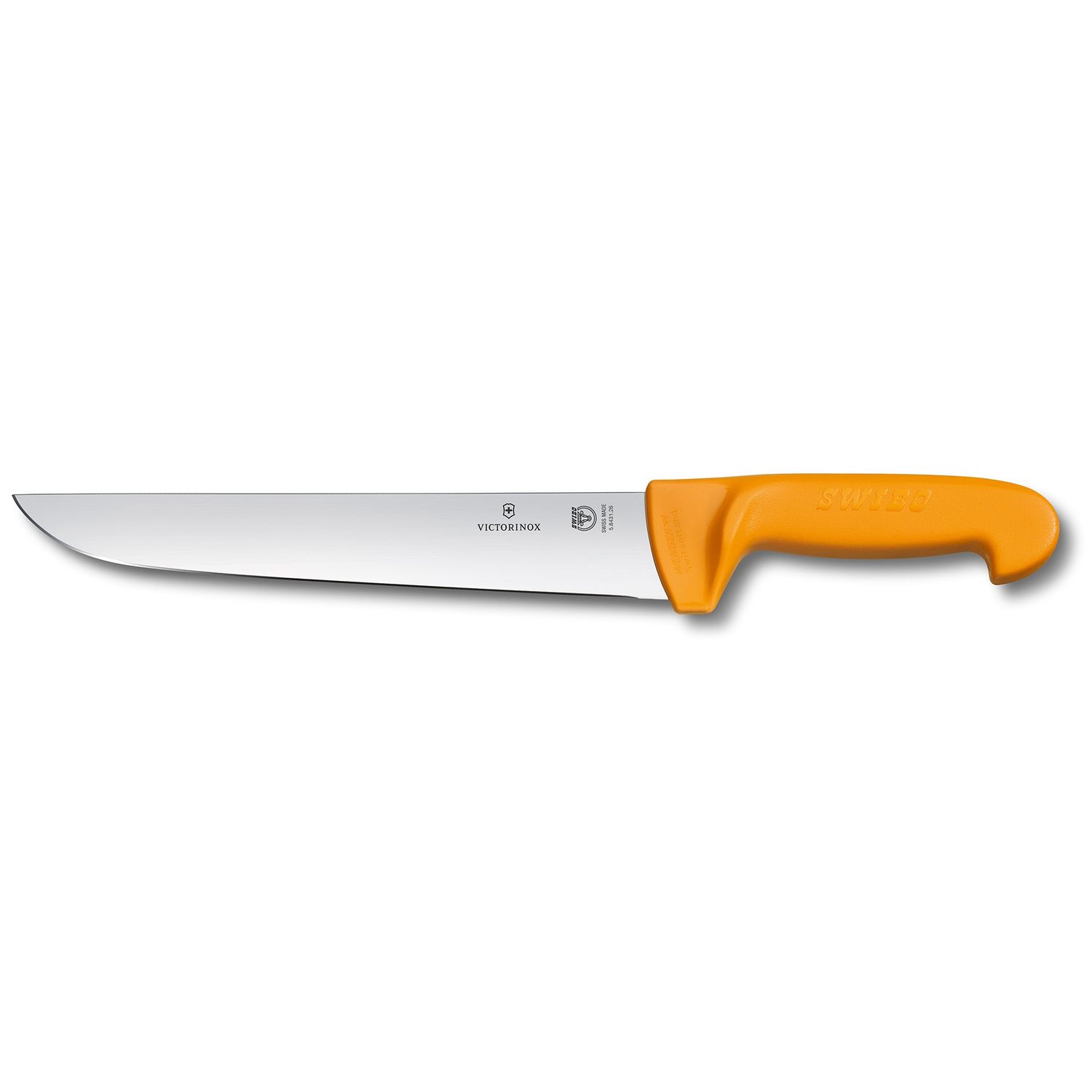 VICTORINOX Swibo Butchers Knife, 29cm Straight Back Blade - Straight Edge