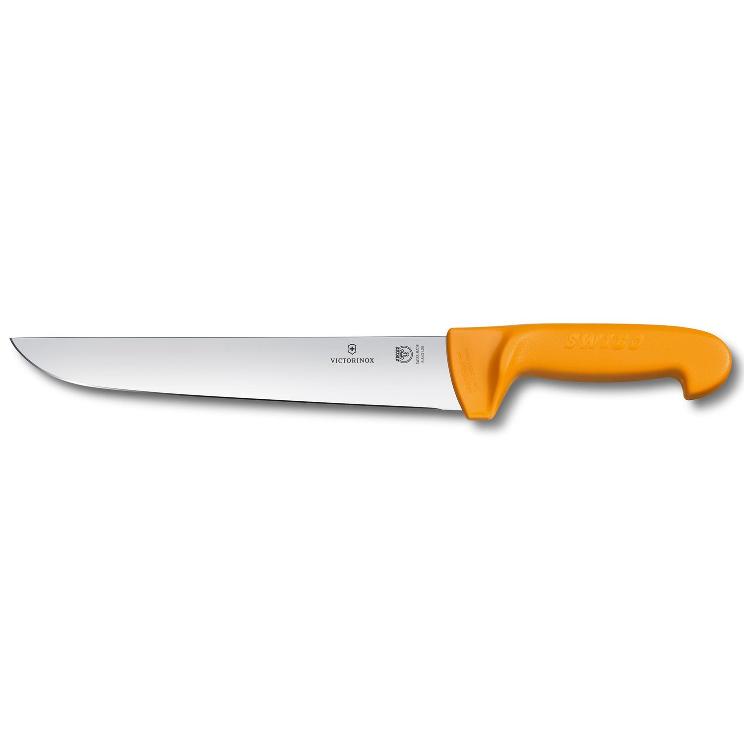 VICTORINOX Swibo Butchers Knife, 31cm Straight Back Blade - Straight Edge