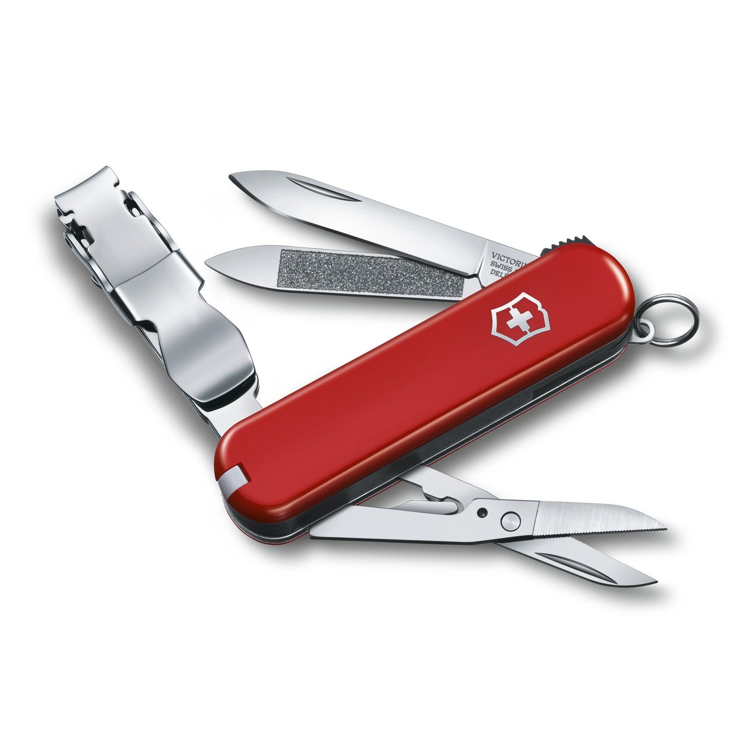 VICTORINOX Swiss Army Knife NailClip 580 - Red