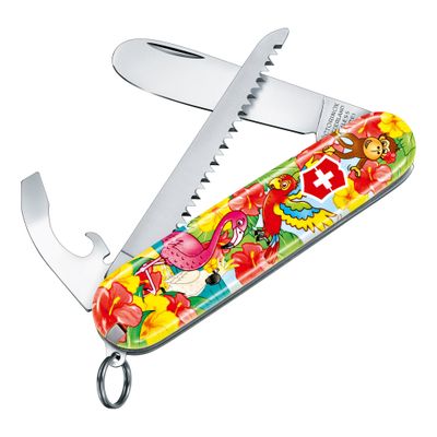 VICTORINOX Swiss Army Knife My First Victorinox Children Sets, Animal Edition - Parrot