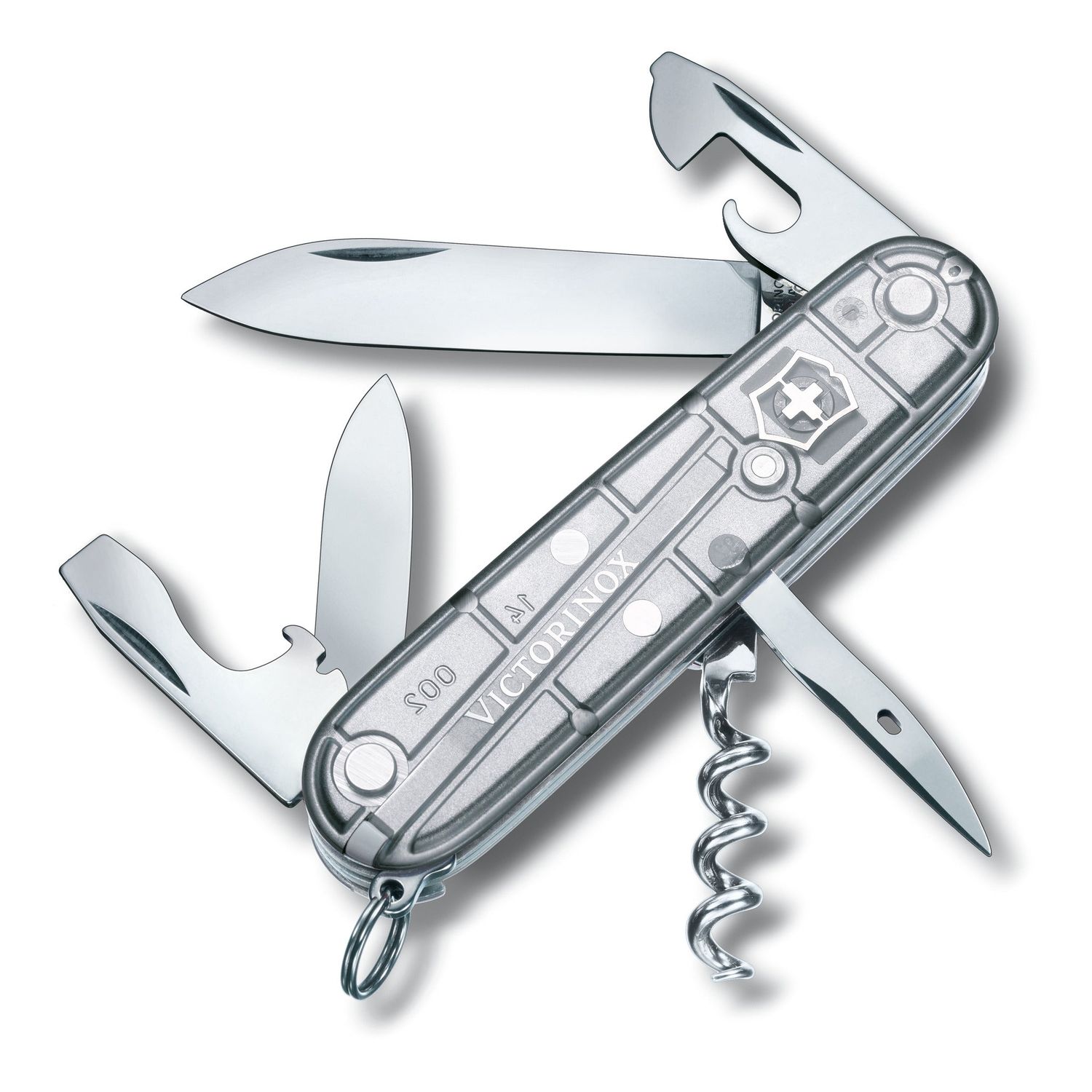 VICTORINOX Swiss Army Knife Spartan - Silver Transparent
