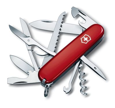 VICTORINOX Swiss Army Knife Huntsman - Red Blister Pack