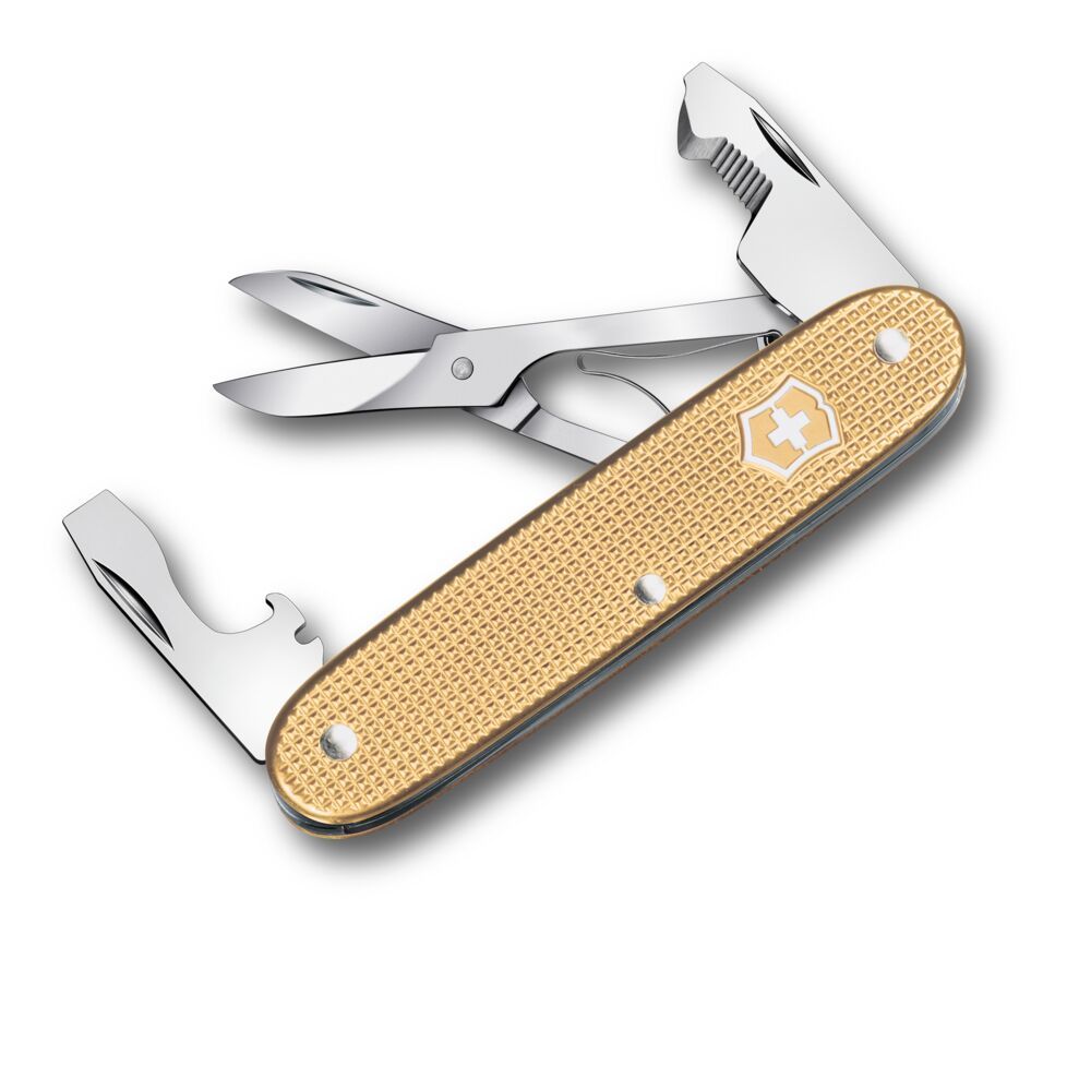 VICTORINOX Swiss Army Knife Companion Slim Alox - Gold