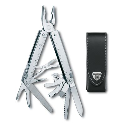VICTORINOX Swiss Army Knife Swiss Tool X - Silver