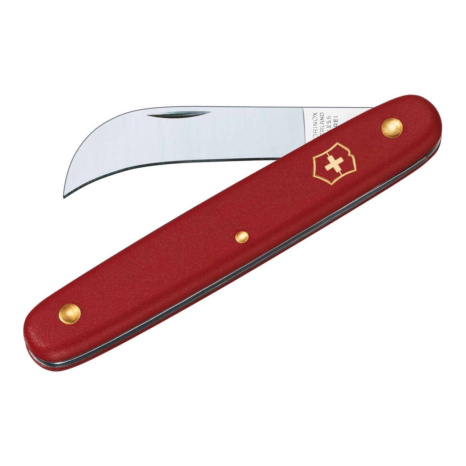 VICTORINOX Swiss Army Knife Pruning Knife, 51mm Blade - Red