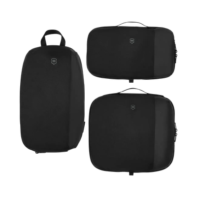 VICTORINOX Travel Essentials Packing Cube Set - Black