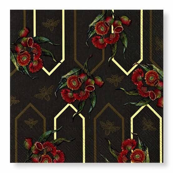 MANOR ROAD Napkins Luncheon - Gumnut Wallpaper