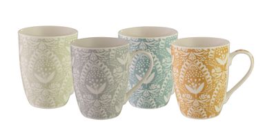 BUNDANOON Coupe Mug Set - 355ml - Lace