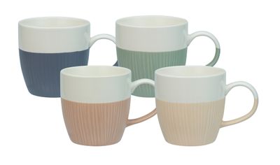 BUNDANOON Coupe Mug Set - 480ml - Banded Rib