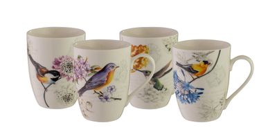 BUNDANOON Coupe Mug Set - 355ml - Birdsong