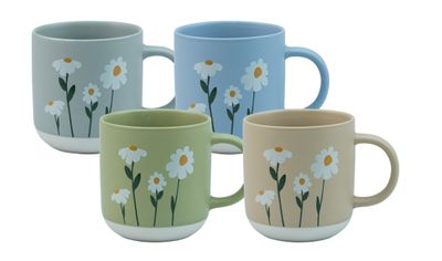 BUNDANOON Classic Mug Set - 365ml - Daisy