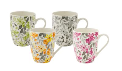 BUNDANOON Coupe Mug Set - 340ml - Floral