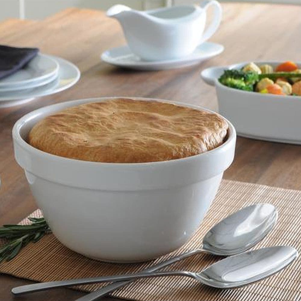 MASON CASH White Pudding Basin, 12.5cm / 400ml