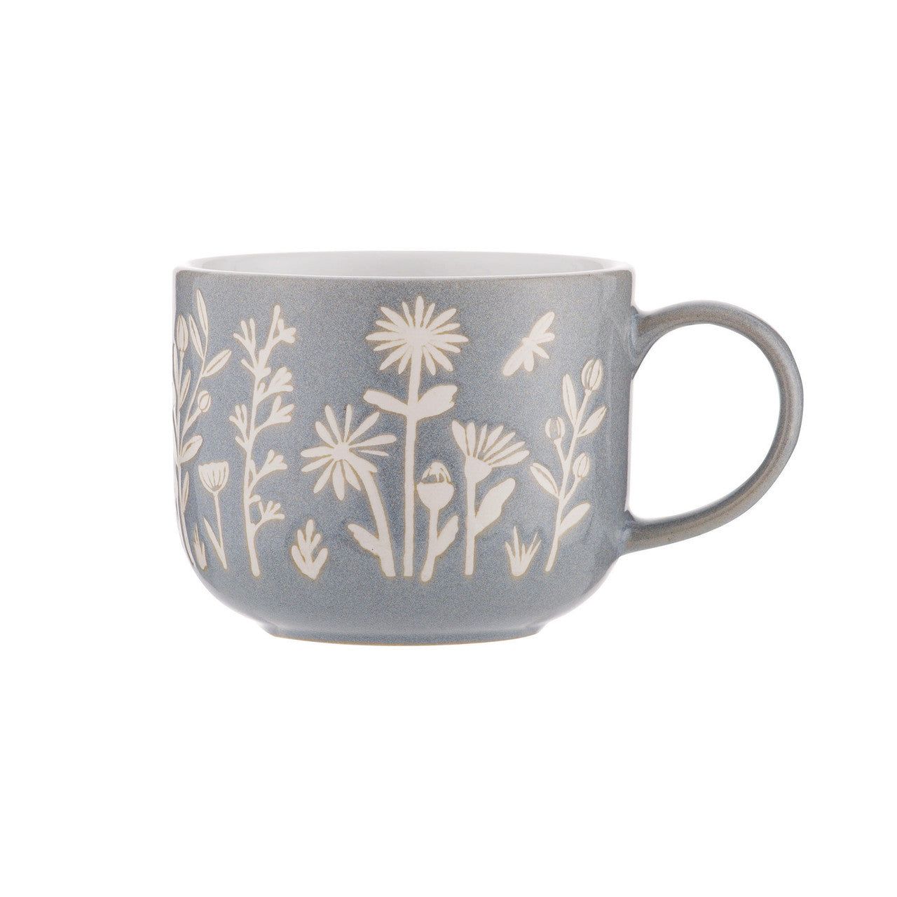 MASON CASH In the Meadow Blue Daisy Mug, 400ml