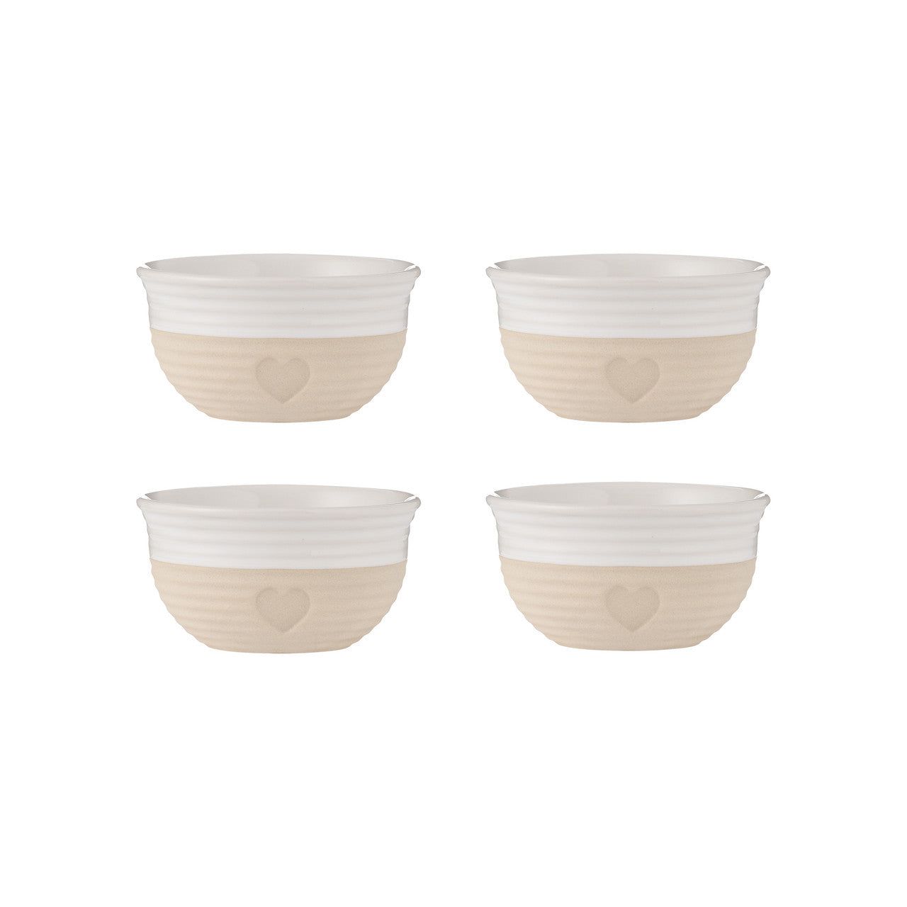 MASON CASH Rustic Charm Set of 4 Mini Bowls, 9.5 x 5cm / 150cm