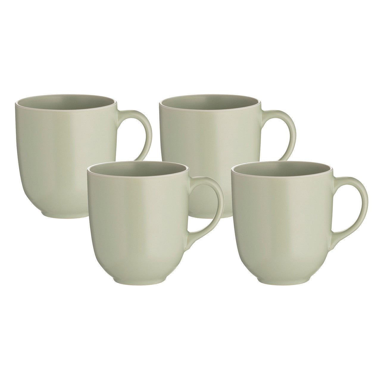 MASON CASH Classic Collection Green Set of 4 Mugs, 400ml