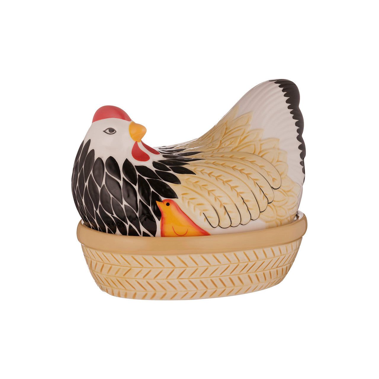 MASON CASH Mother Hen Nest, 18 x 16.5 x 21cm - Dolomite