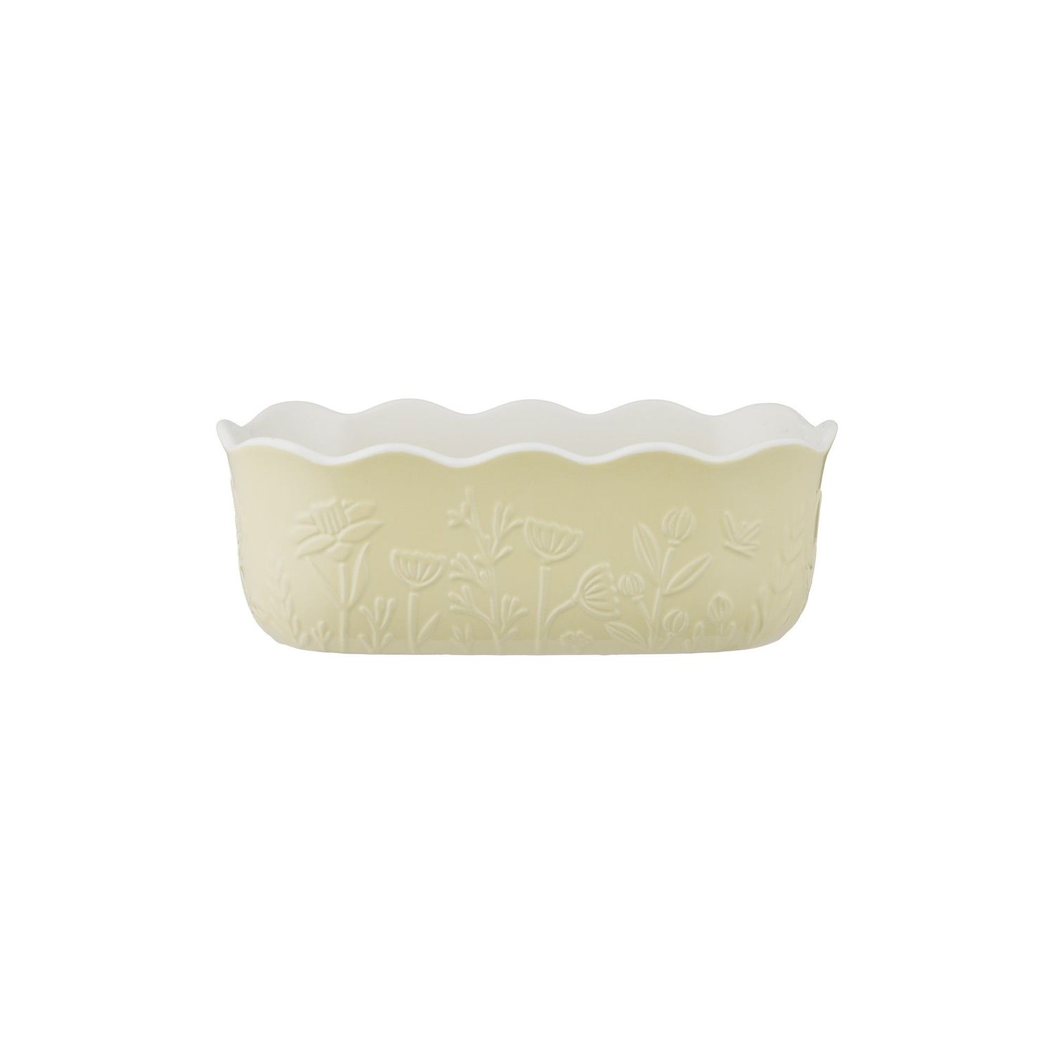 MASON CASH In The Meadow Yellow Loaf Pan, 1.1 Litre / 22.5 x 11.7 x 8.3cm