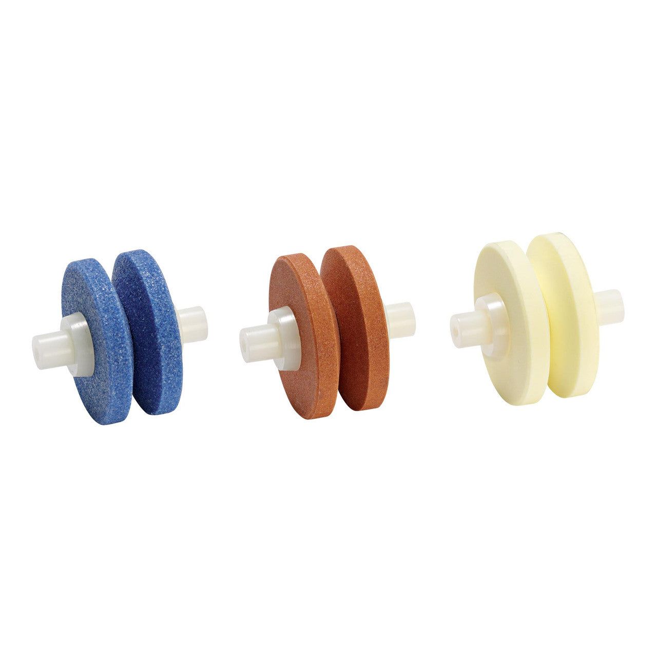 GLOBAL Replacement Wheel Set for Minosharp 3-Stage Sharpener 555/7