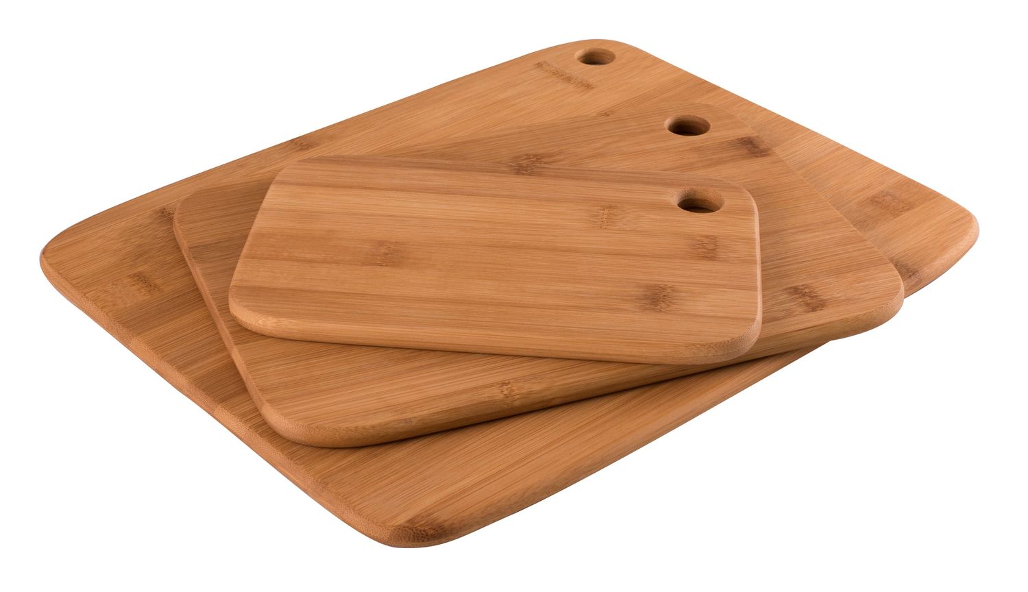 PEER SORENSEN Long Grain Boards Set of 3, 23 x 15cm / 30 x 22cm / 38 x 30cm