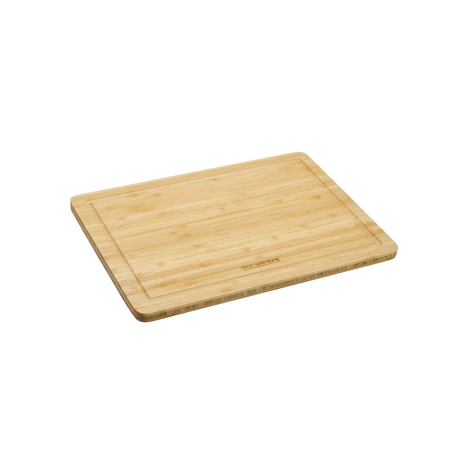 PEER SORENSEN Tri-Ply Cutting Board with Juice Groove, 33 x 24 x 1.2cm