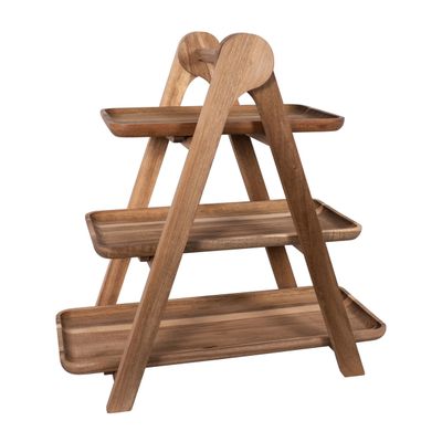 PEER SORENSEN Three Tiered Serving Platform, 48 x 20 x 48cm