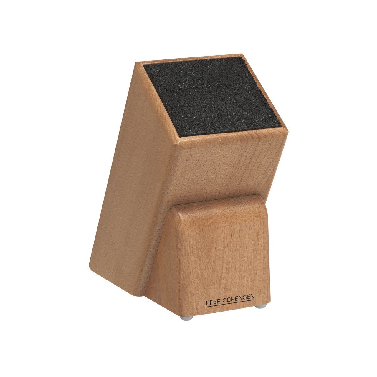 PEER SORENSEN iBlock Intelligent Knife Block - Beechwood, 28 x 12.6 x 26cm