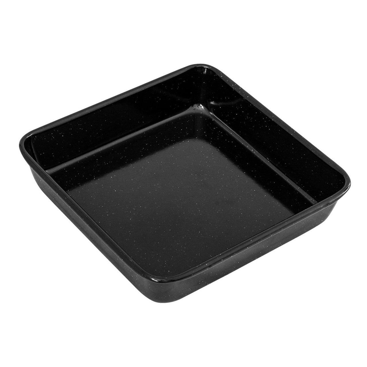 BAKEMASTER Professional Vitreous Enamel Baking Pan, 24 x 24 x 5cm