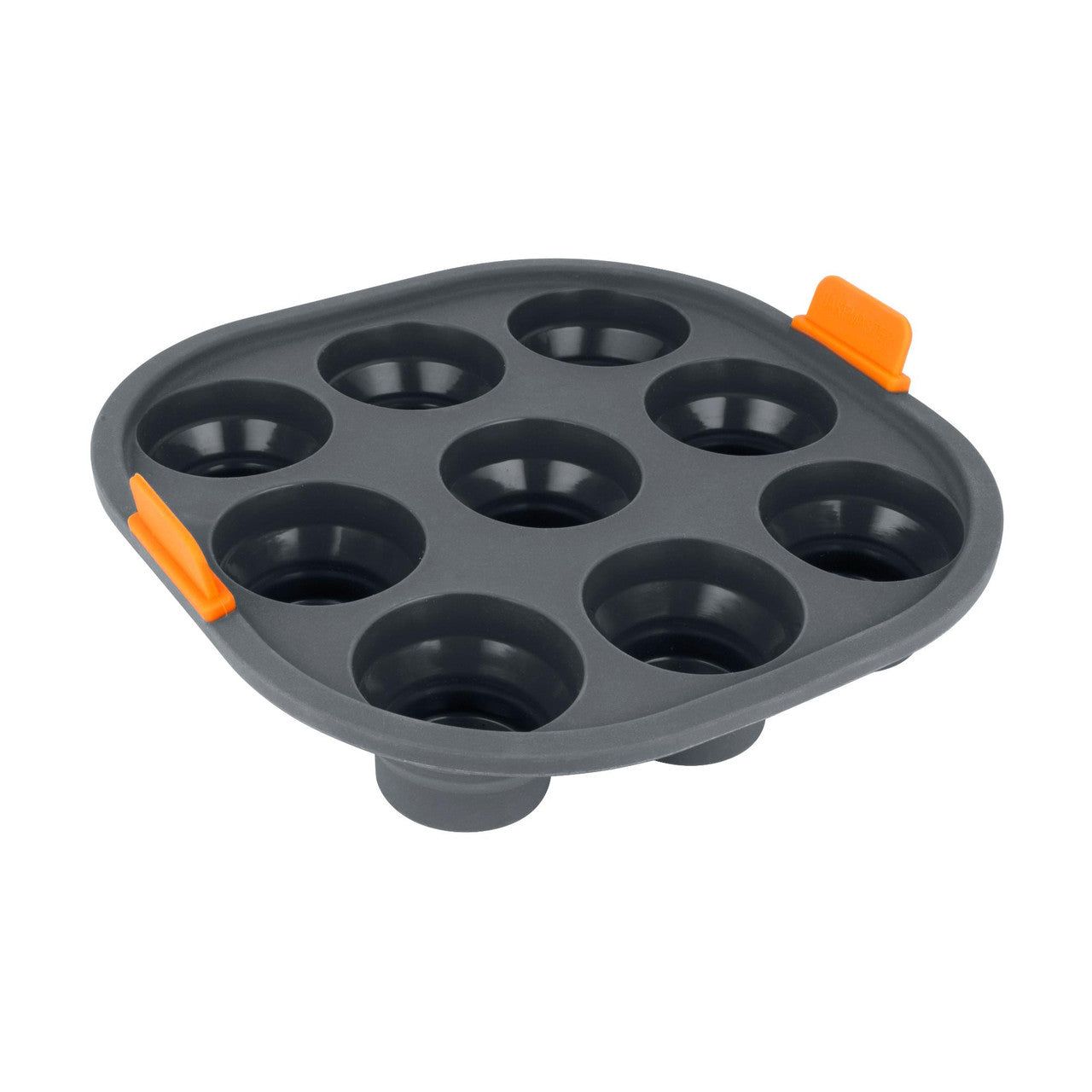 BAKEMASTER Silicone Collapsible 9 Cup Mini Muffin Air Fryer Insert
