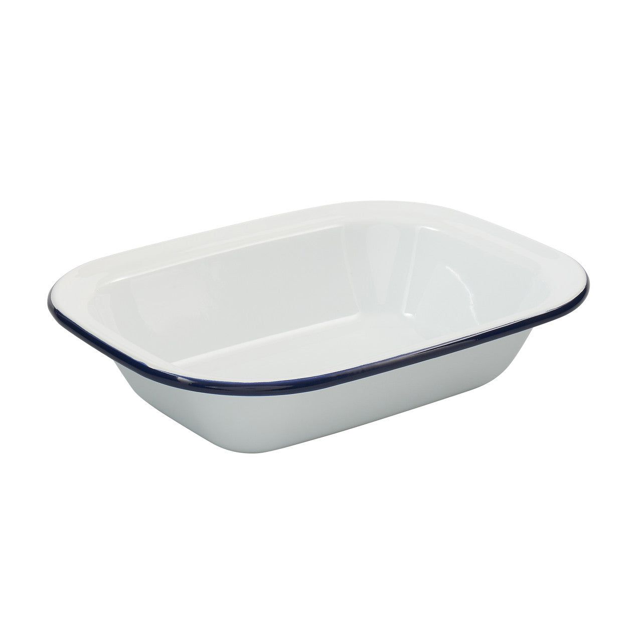BAKEMASTER Enamel Rectangular Pie Dish, 28 x 20.5 x 6.5cm