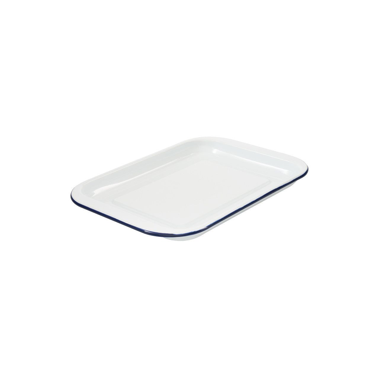 BAKEMASTER Enamel Oven Tray, 28 x 22 x 2cm