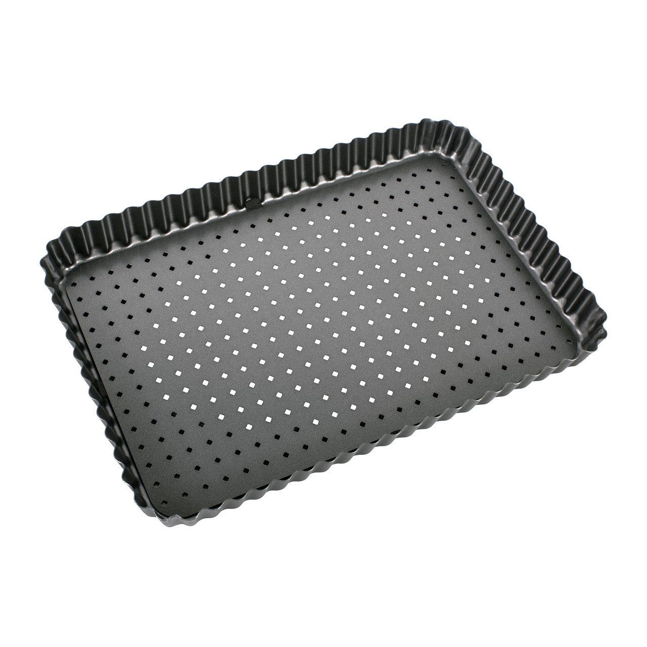 BAKEMASTER Perfect Crust Quiche / Tart Pan, 31cm x 21cm x 3.5cm