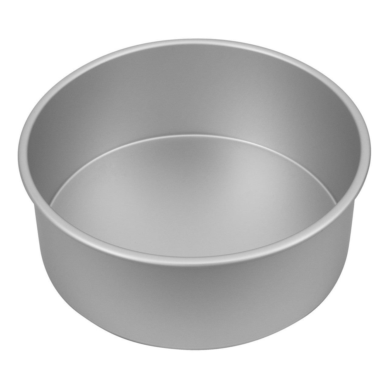 BAKEMASTER Silver Anodised Round Deep Cake Pan, 25 x 10cm