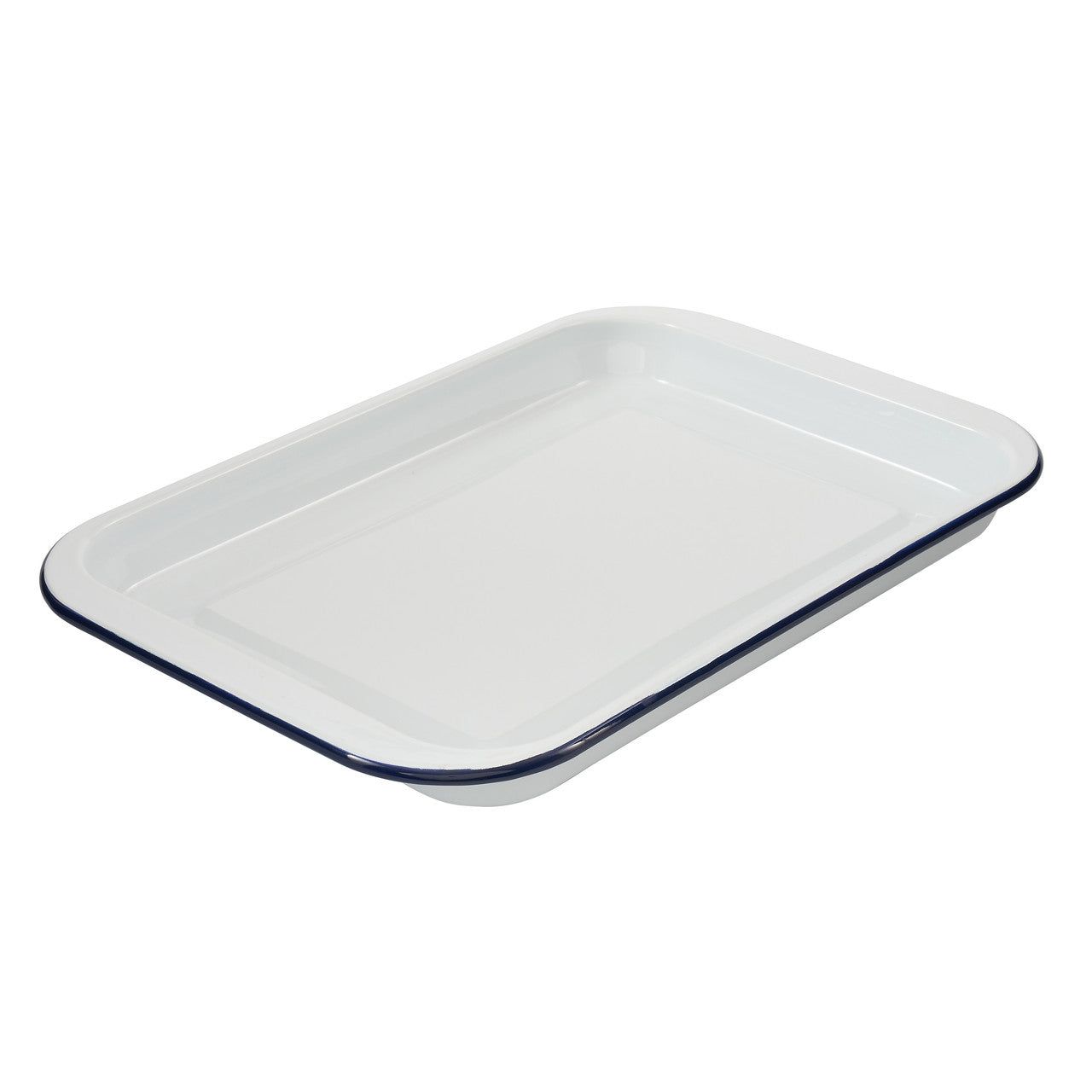 BAKEMASTER Enamel Oven Tray, 41 x 27 x 3cm