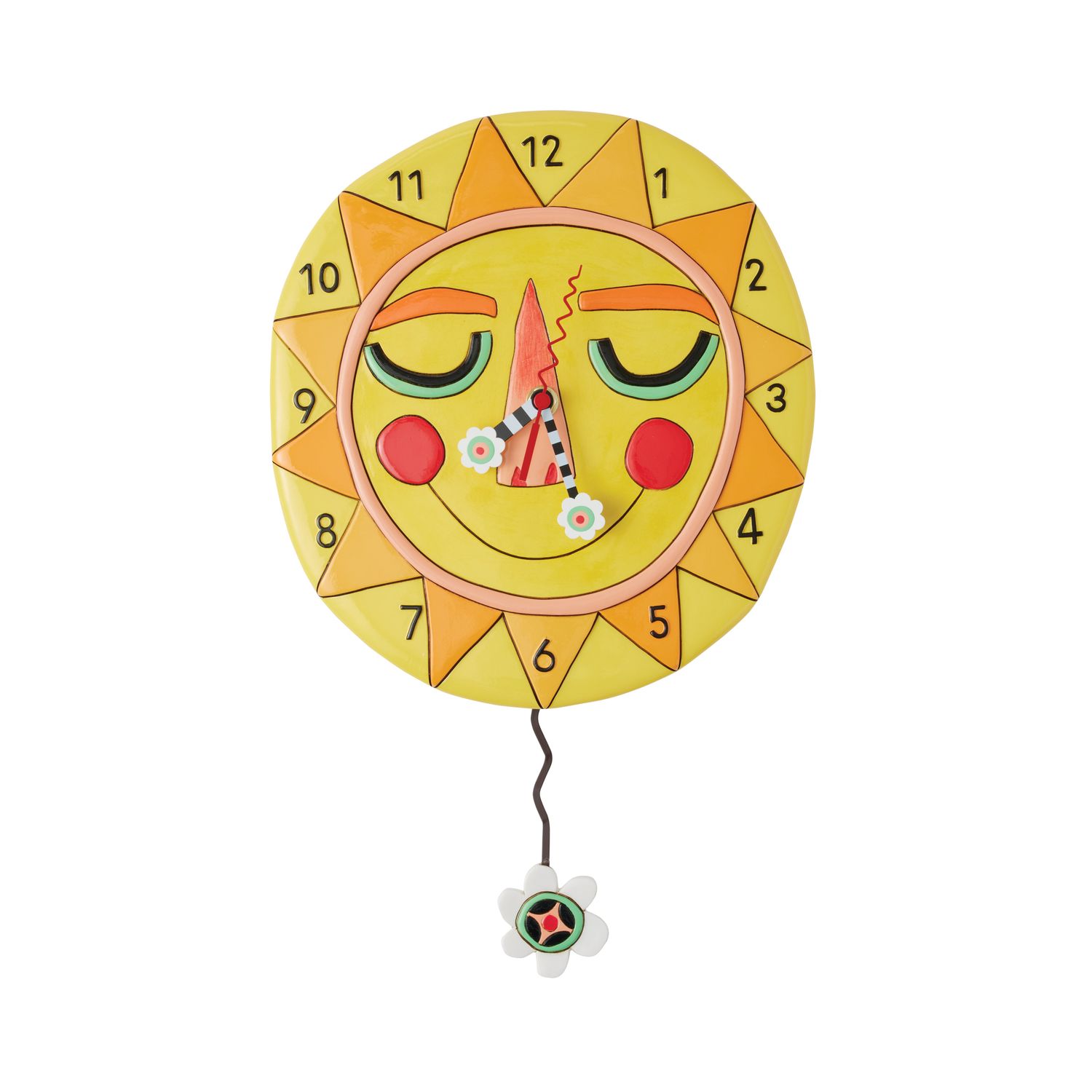 ALLEN DESIGNS Blooming Bright Clock