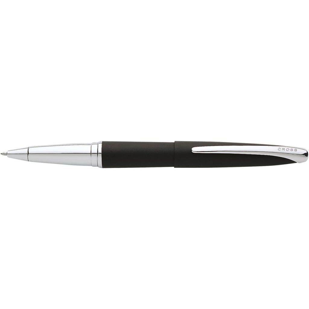 CROSS ATX® Basalt Black with Polished Chrome Appointments Selectip® Rollerball Pen